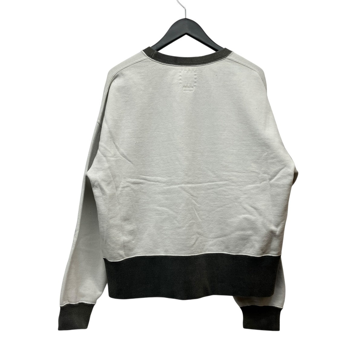 VISVIM 26AWFELLOW SWEAT LS 2-TONE CRASHガーメントダイクラッシュスウェット0126205010019 古着・中古-2枚目のアイテム画像