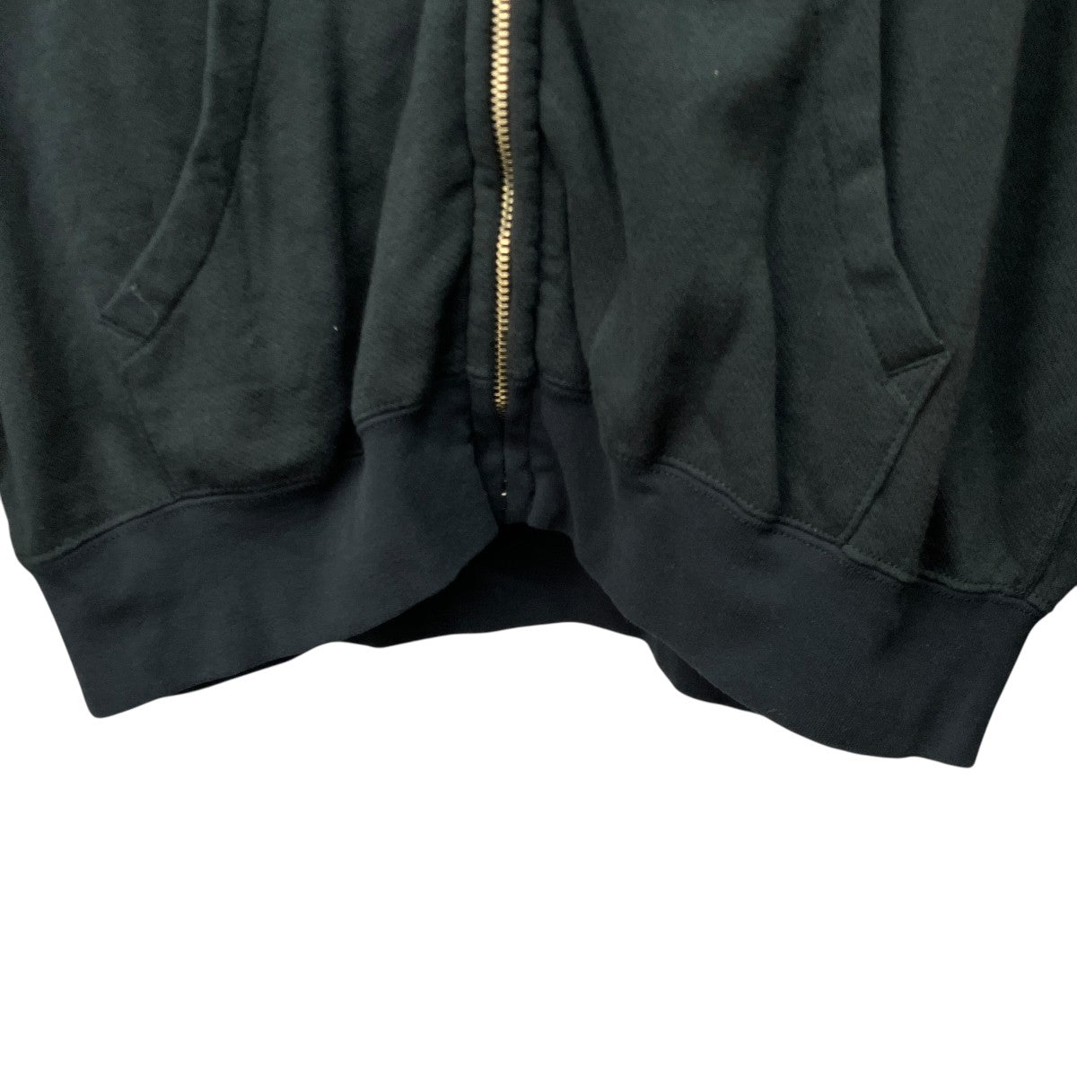 26SSHIGH TWIST LIGHT SWEAT ZIP PARKAコットンウールジップアップパーカーA26SP01MU