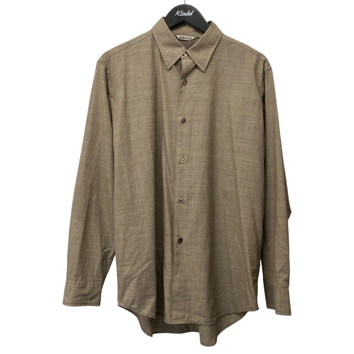 25SSSUPER FINE TROPICAL WOOL SHIRTウールトロピカルシャツA25SS01WT