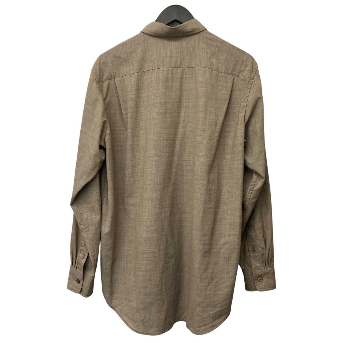 25SSSUPER FINE TROPICAL WOOL SHIRTウールトロピカルシャツA25SS01WT