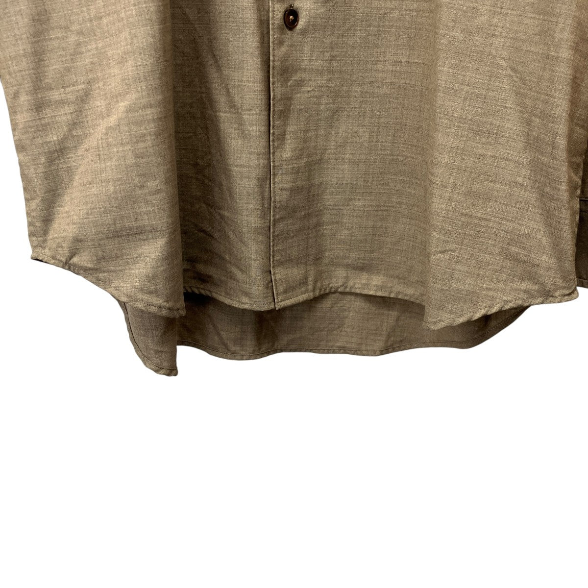 25SSSUPER FINE TROPICAL WOOL SHIRTウールトロピカルシャツA25SS01WT