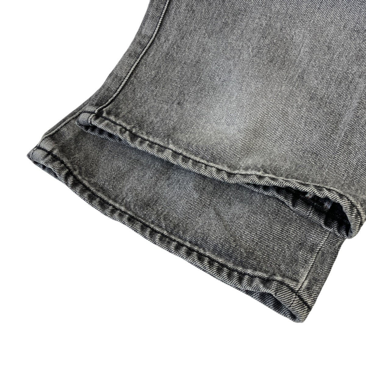 Selvage Denim Five Pocket Wide Straight PantsワイドデニムパンツGU251-40184LB