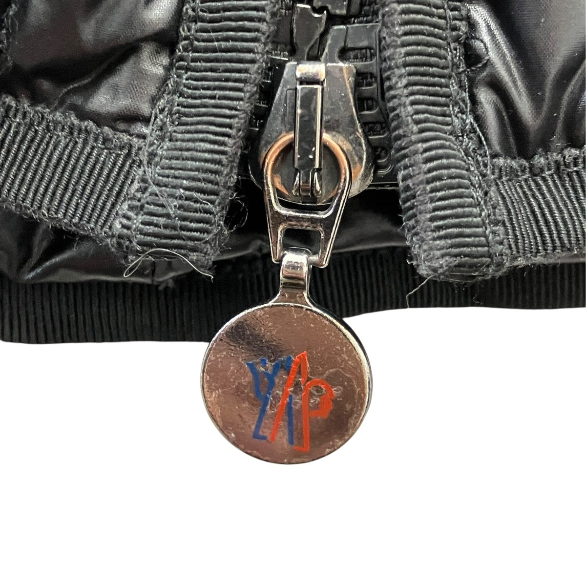 MONCLER LONTREロゴワッペンフーデットファーダウンコート122-093-49974-25 古着・中古-10枚目のアイテム画像