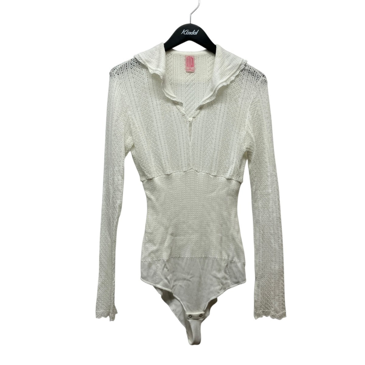 25SSLACE KNIT SAILOR COLLAR BODYSUITレースニットセーラーカラーボディスーツFTC252-0702