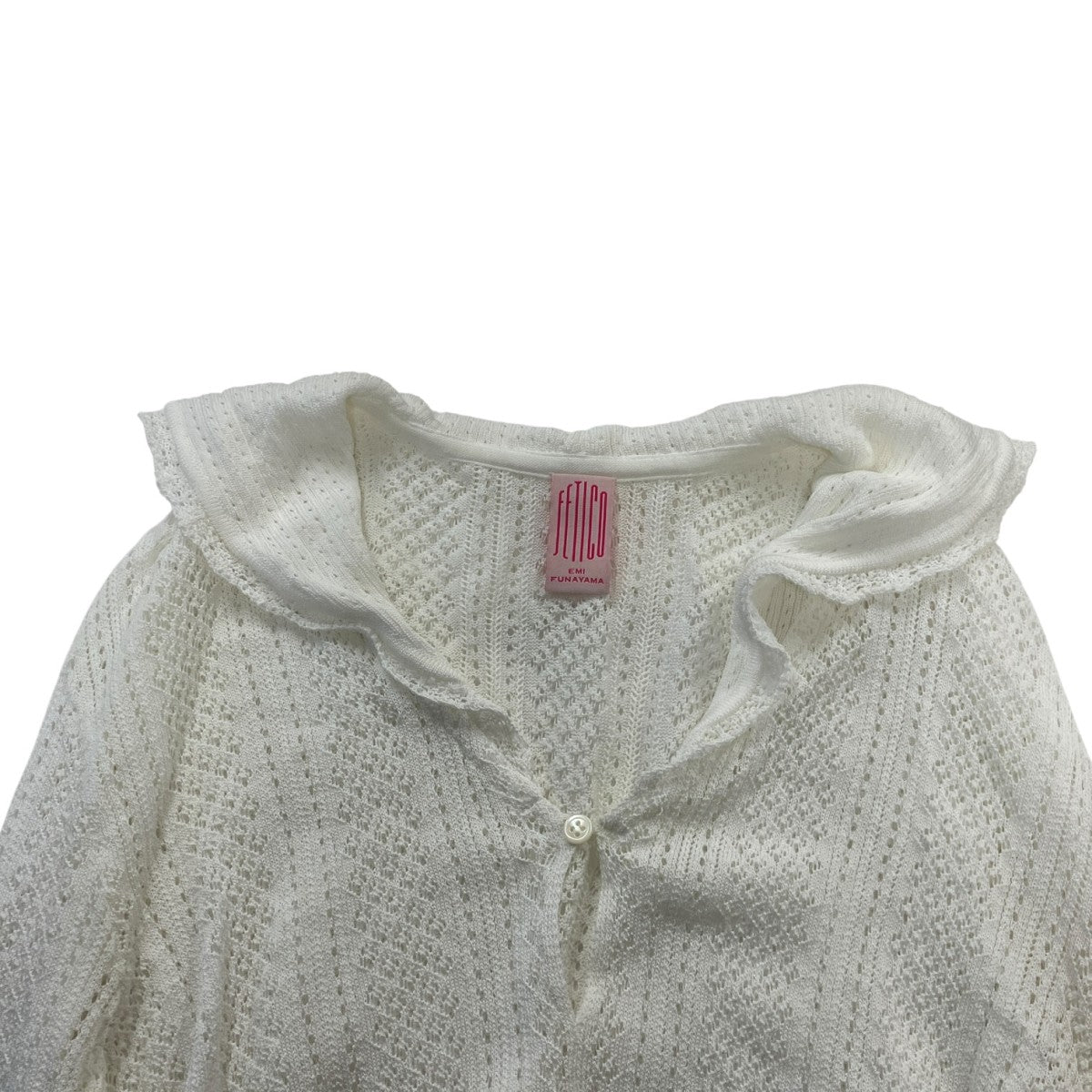 25SSLACE KNIT SAILOR COLLAR BODYSUITレースニットセーラーカラーボディスーツFTC252-0702