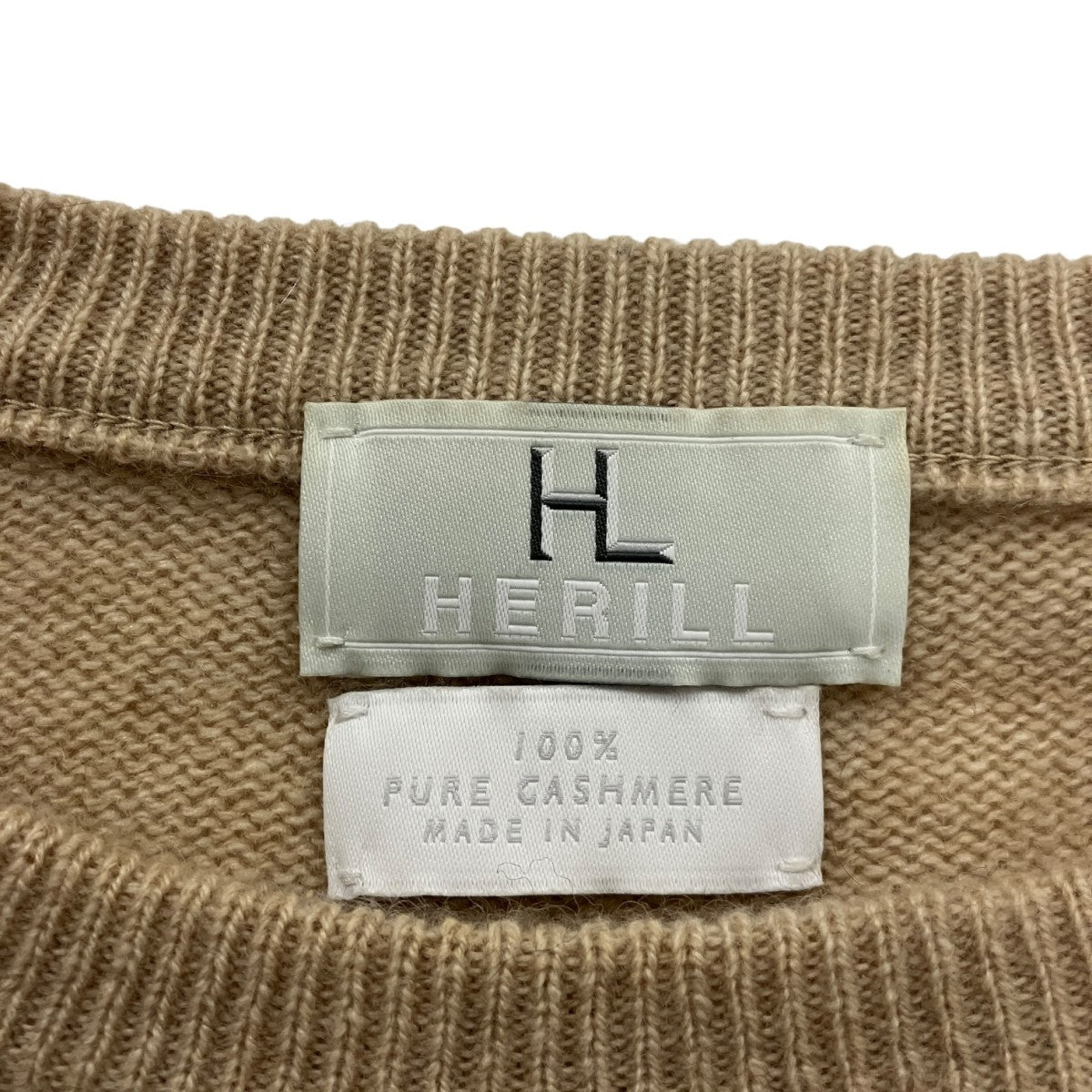WHOLEGARMENT PULLOVERカシミヤニット21-080-HL-8080-3