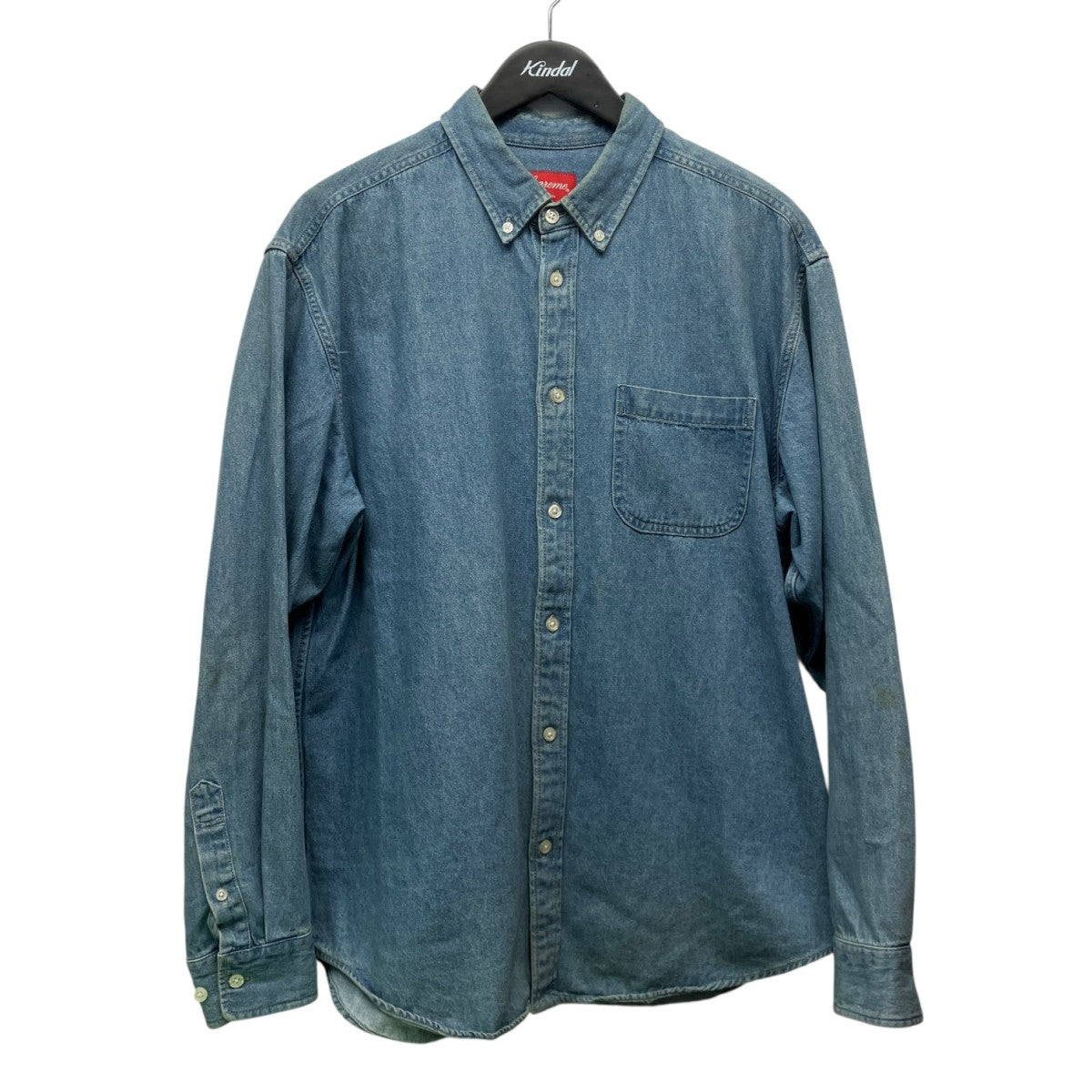 21AWApplique Denim Shirt長袖デニムシャツ