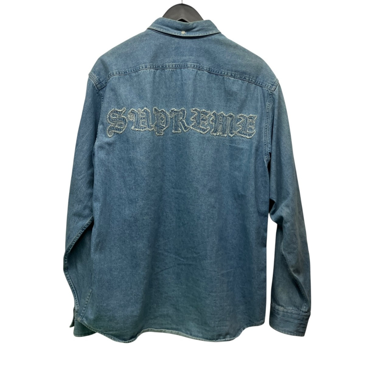 21AWApplique Denim Shirt長袖デニムシャツ