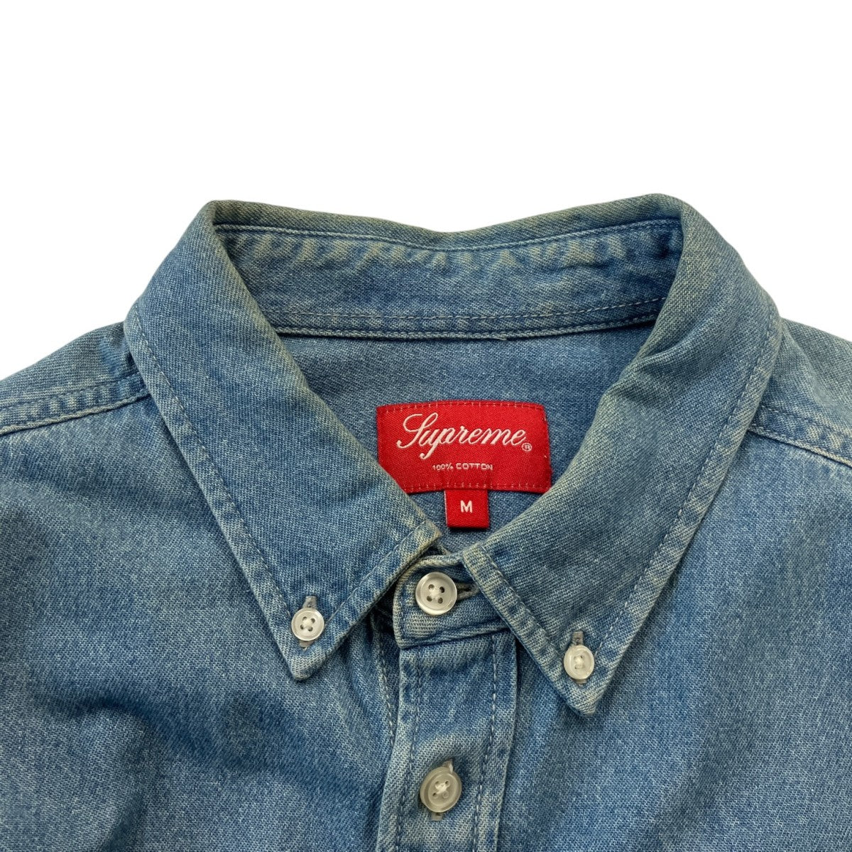 21AWApplique Denim Shirt長袖デニムシャツ