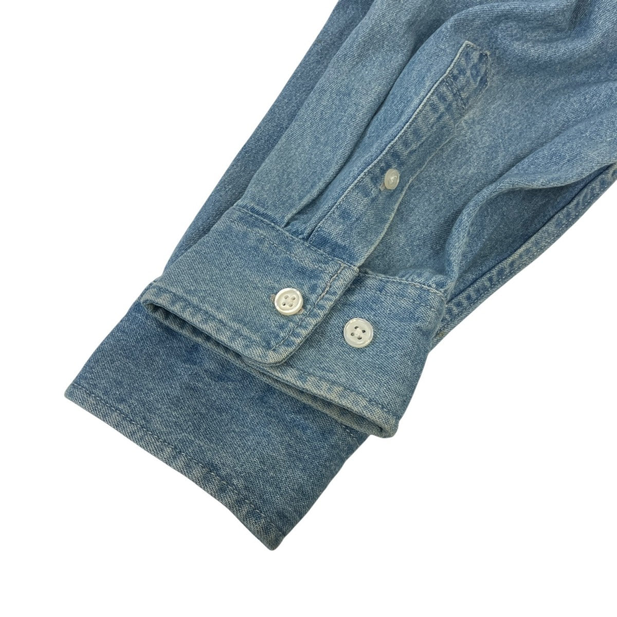 21AWApplique Denim Shirt長袖デニムシャツ