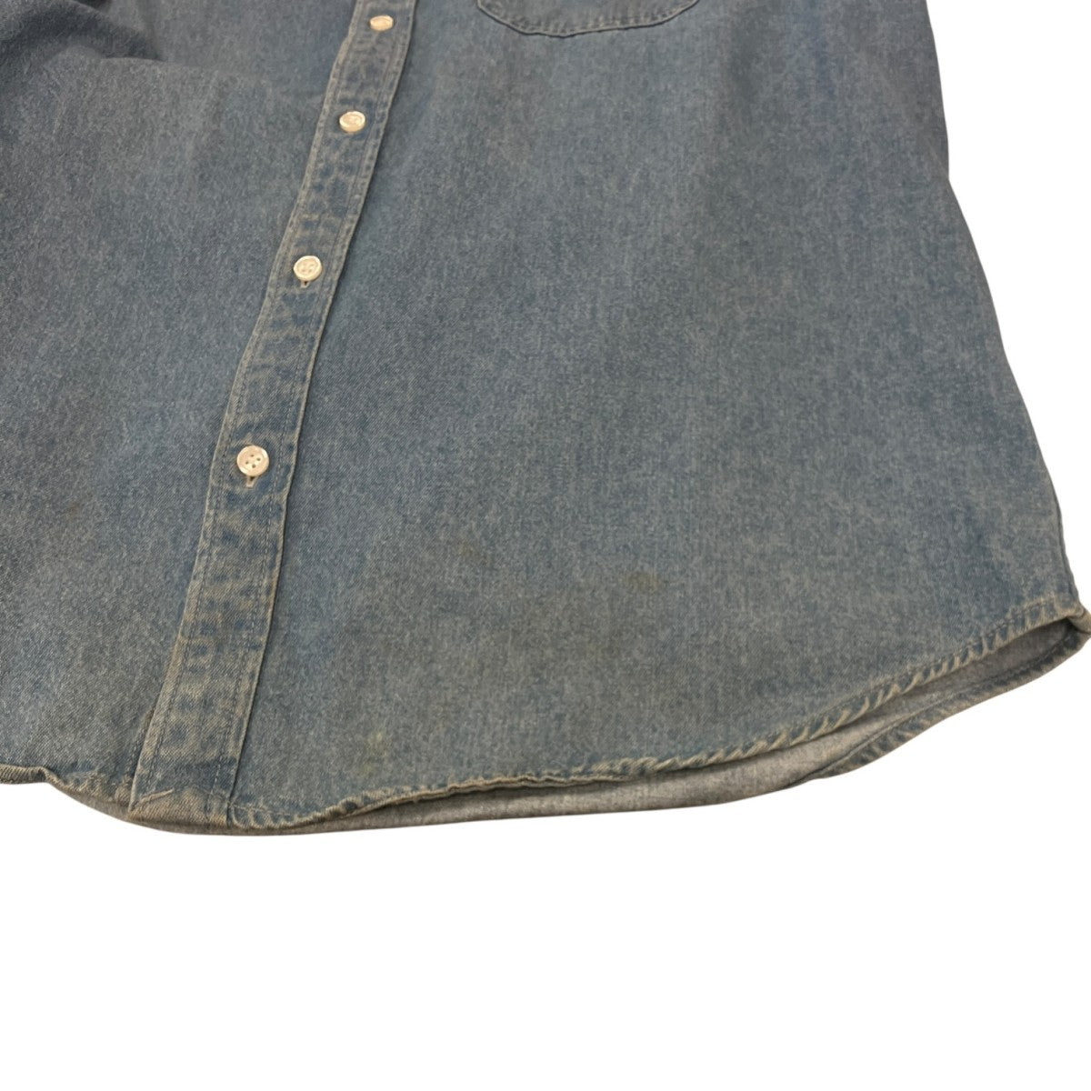21AWApplique Denim Shirt長袖デニムシャツ