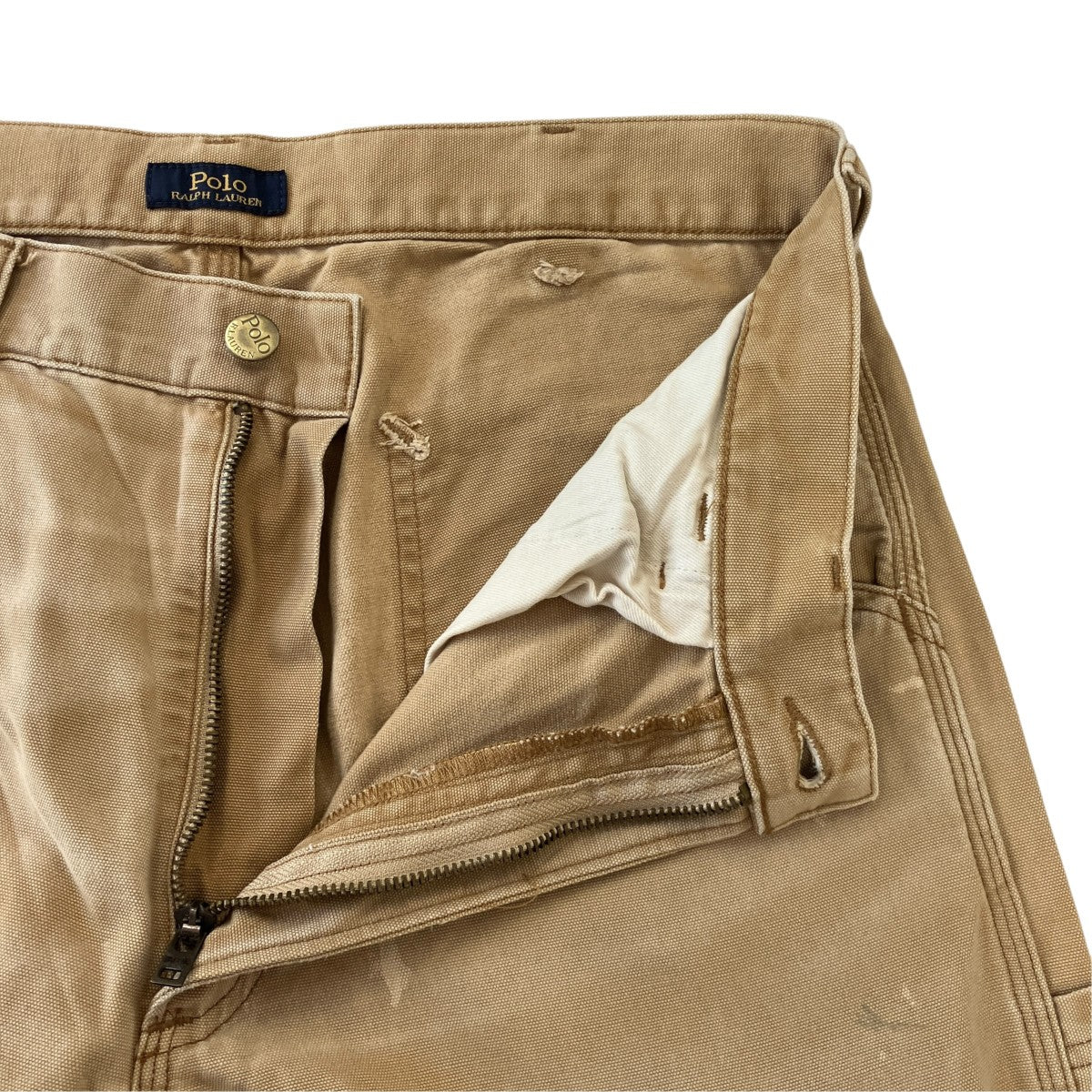 Relax Fit Paint-Splatter Canvas Pantペインターパンツ0200011634