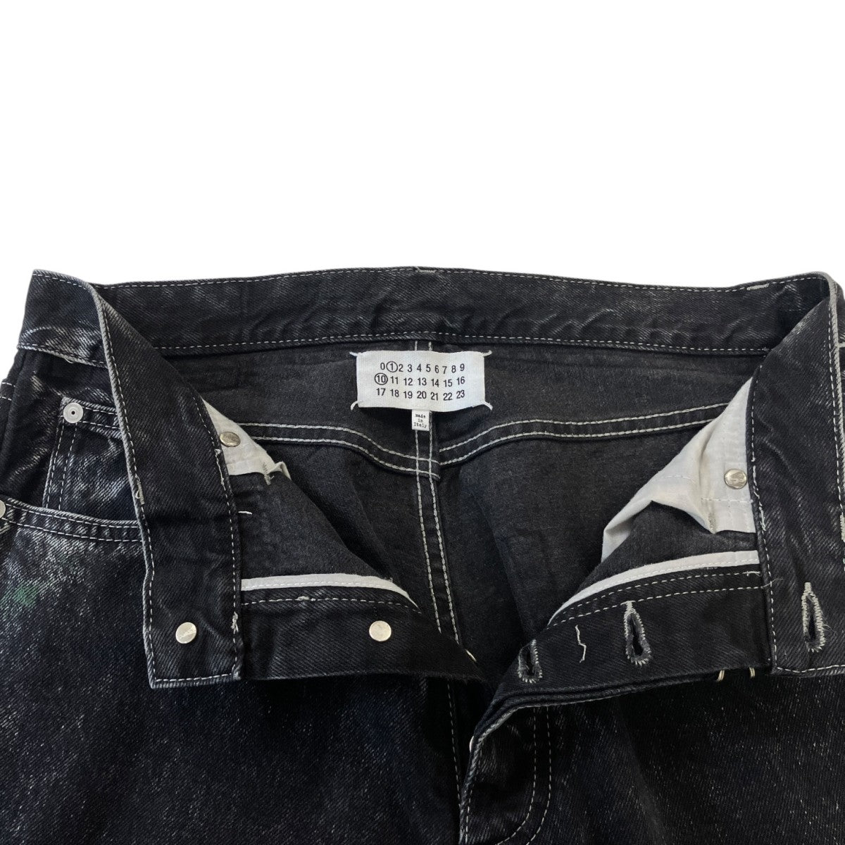 22AWペインテッドダメージデニムパンツS50LA0207