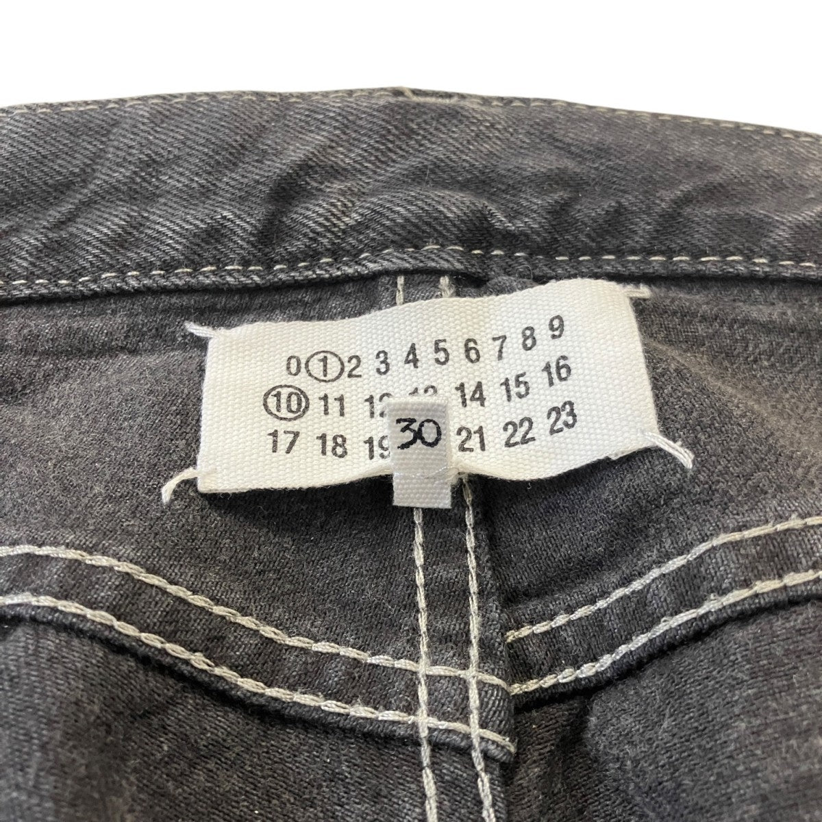 22AWペインテッドダメージデニムパンツS50LA0207