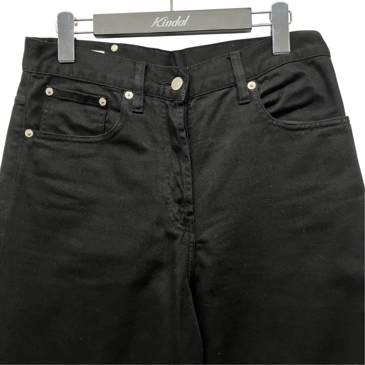 カットオフワイドデニムパンツ