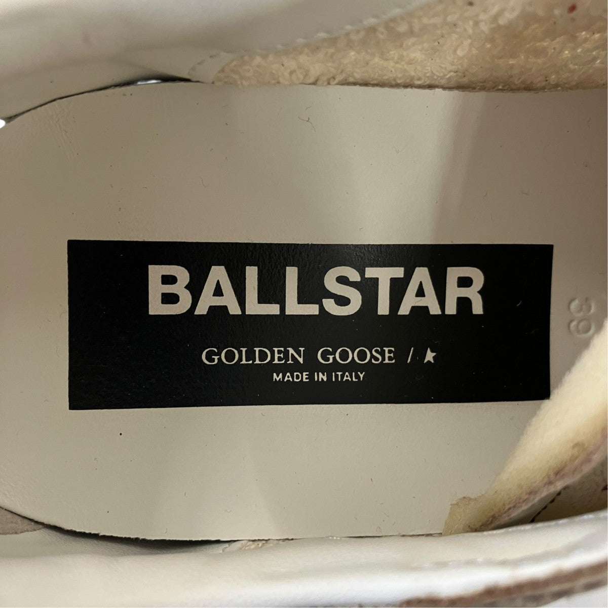 箱BALL STAR DOUBLE QUATER汚れ加工スニーカー