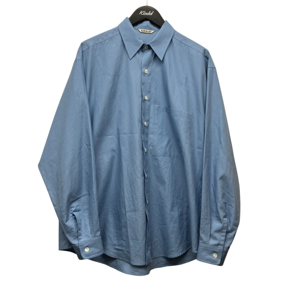 25AWWASHED FINX TWILL BIG SHIRTフィンクスコットンシャツA25AS02TN