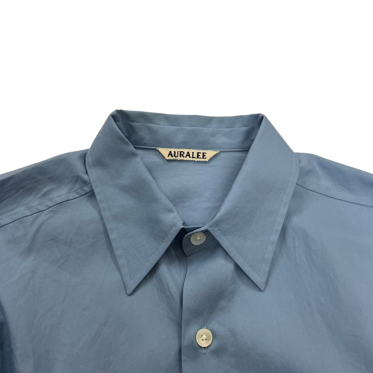 25AWWASHED FINX TWILL BIG SHIRTフィンクスコットンシャツA25AS02TN
