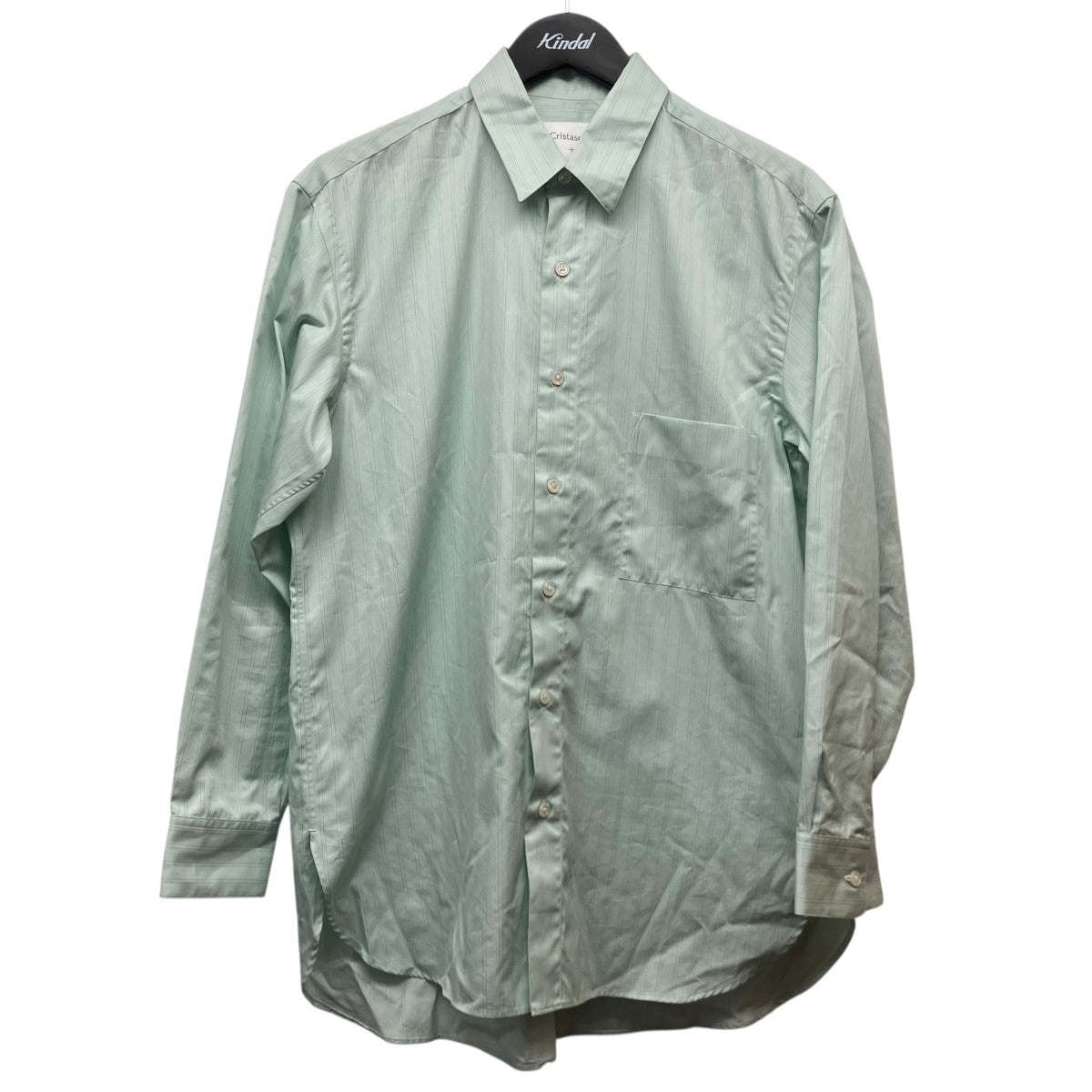 HANDMADE CLASSIC COLLAR SHIRTストライプシャツ