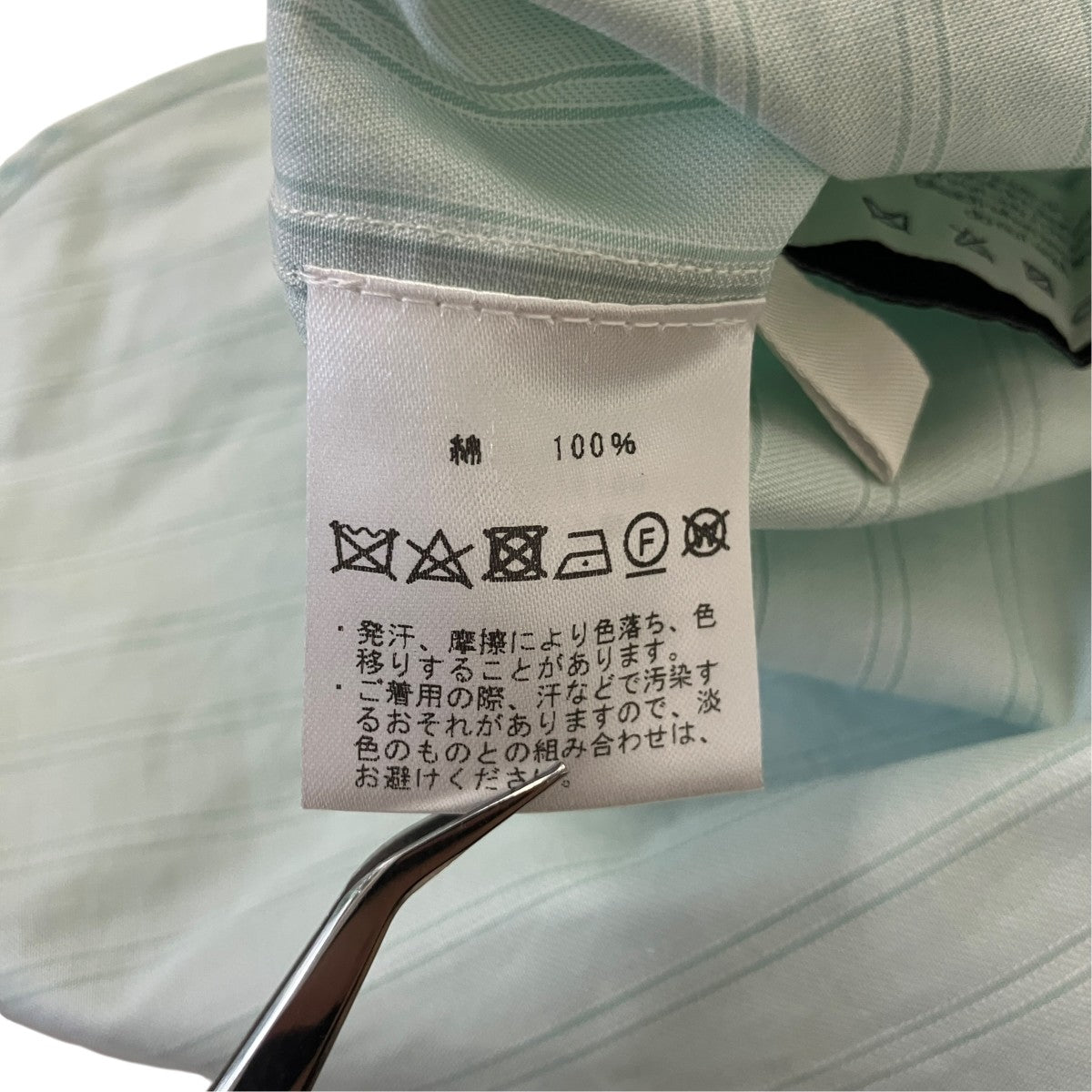 HANDMADE CLASSIC COLLAR SHIRTストライプシャツ
