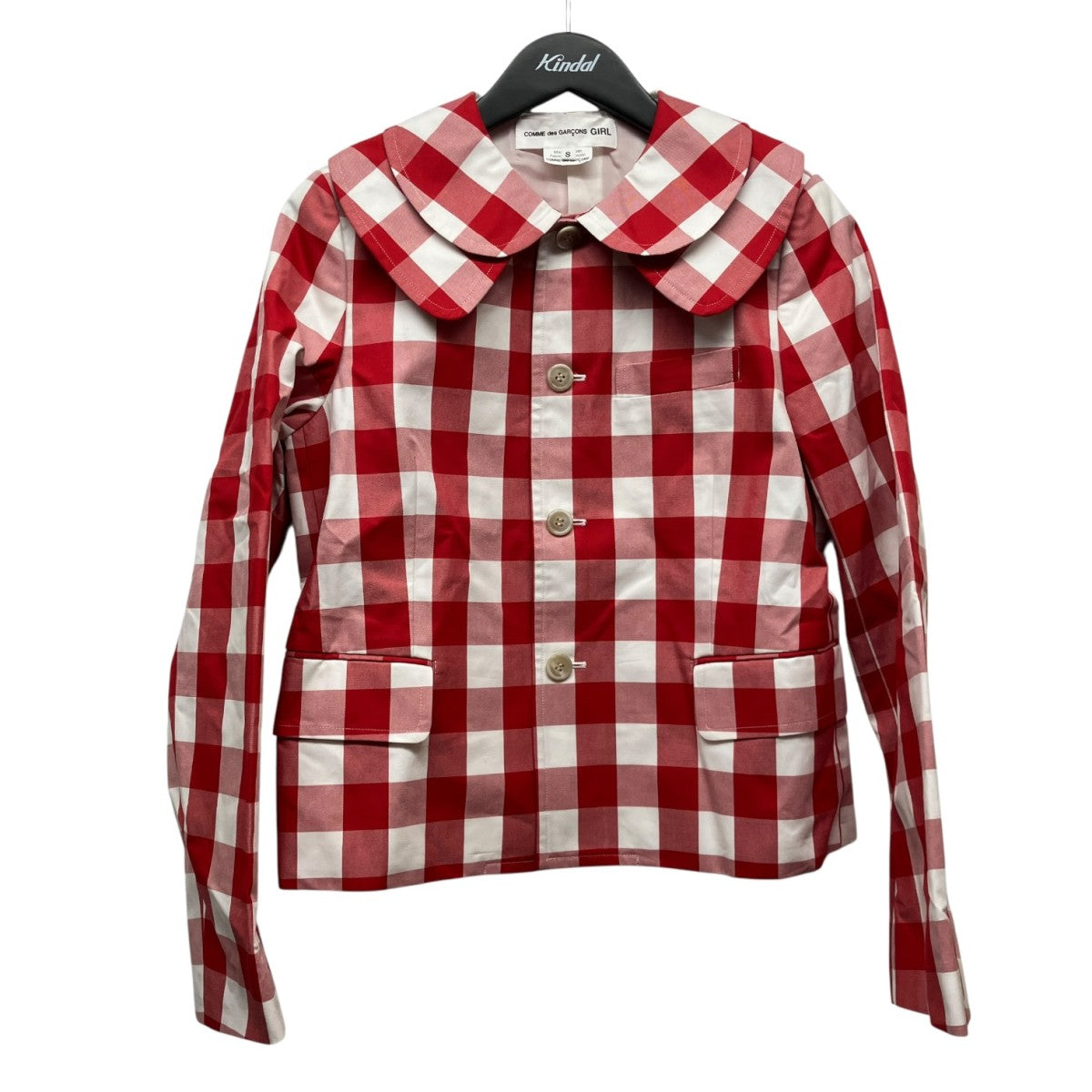 コムデギャルソン　ガール　GIRL チェック ジャケット COMME des GARCONS GIRL(コムデギャルソンガール) チェックジャケット