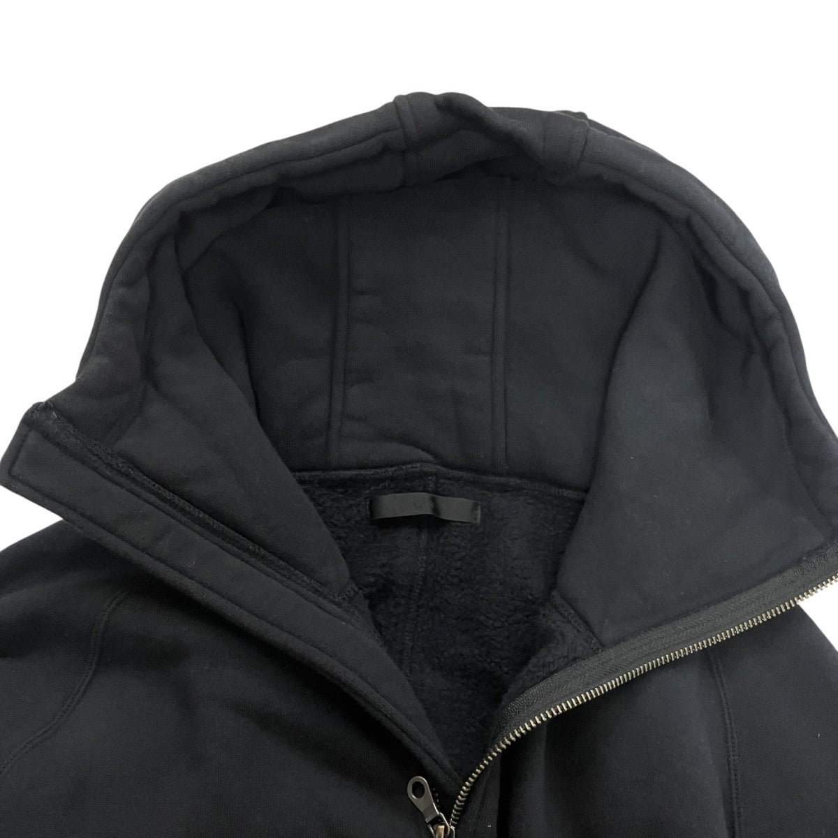 CROPPED BRUSHED HOODIEクロップドジップパーカー10220601