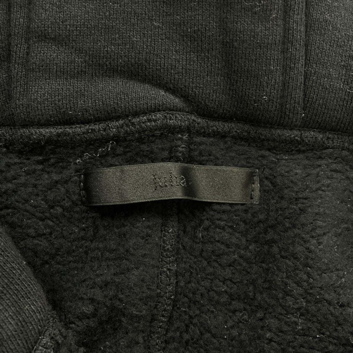 CROPPED BRUSHED HOODIEクロップドジップパーカー10220601