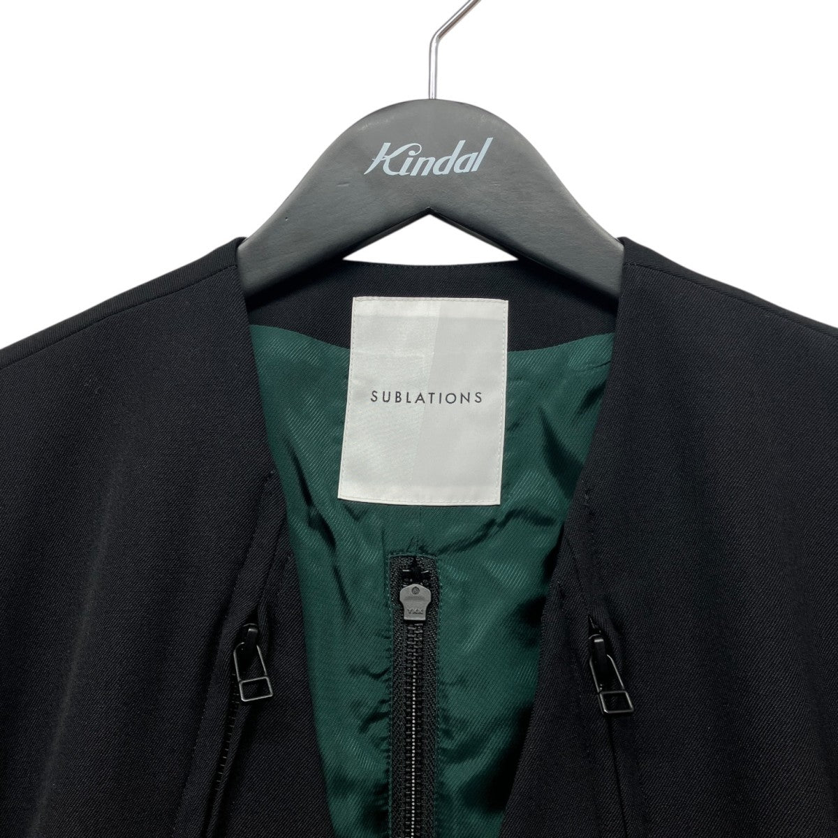 HEAVY WOOL NO COLLAR PRISONER JACKETヘビー ウール ノーカラー プリズナー ジャケットS121709