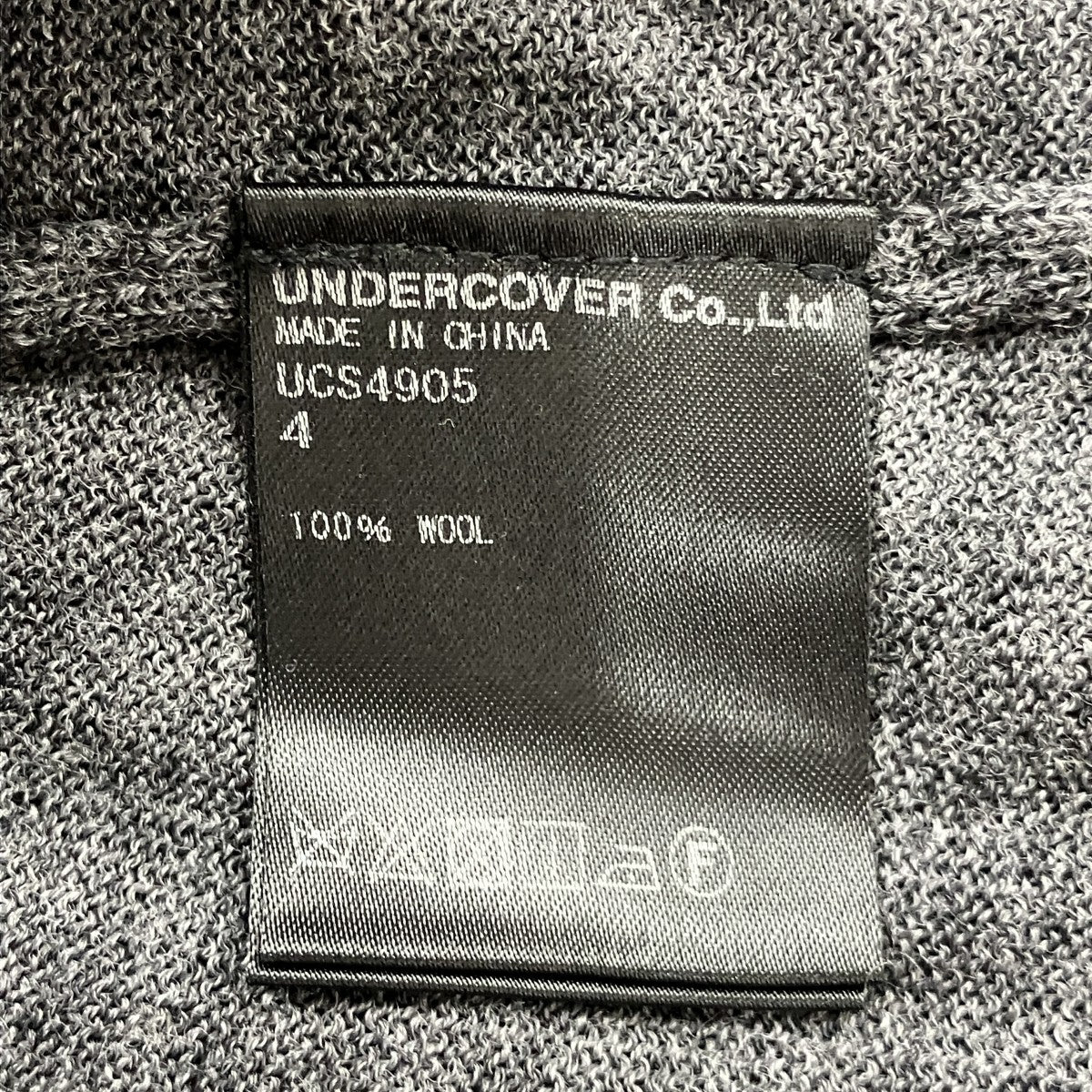 ワッペンロングニットUCS4905