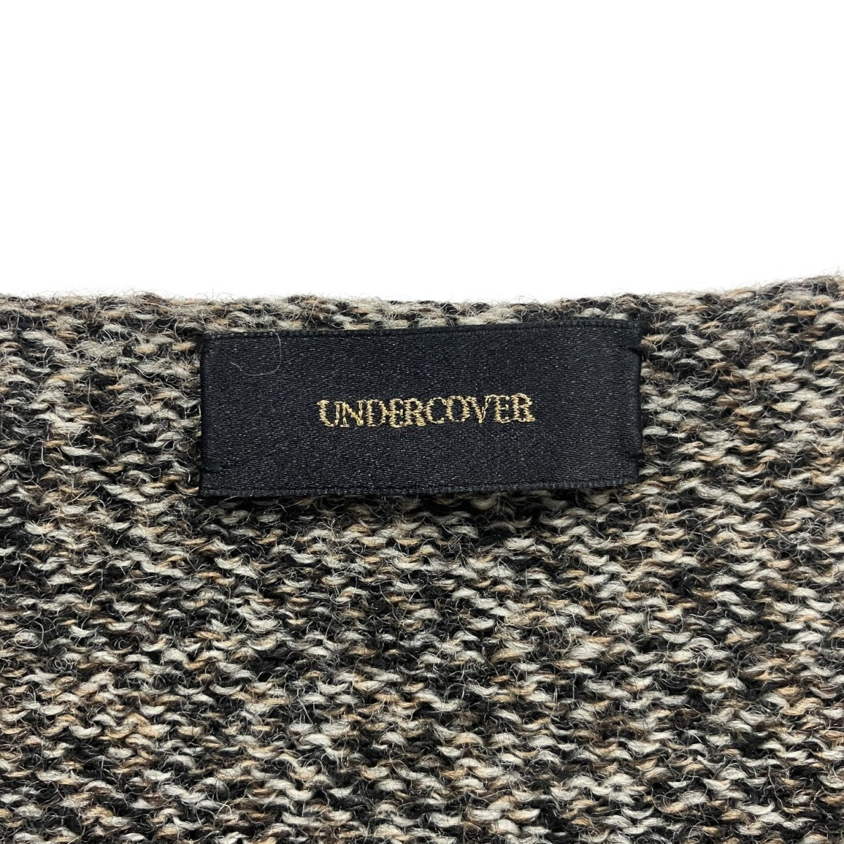 17AWロングウールクルーネックニットUCT4909-12