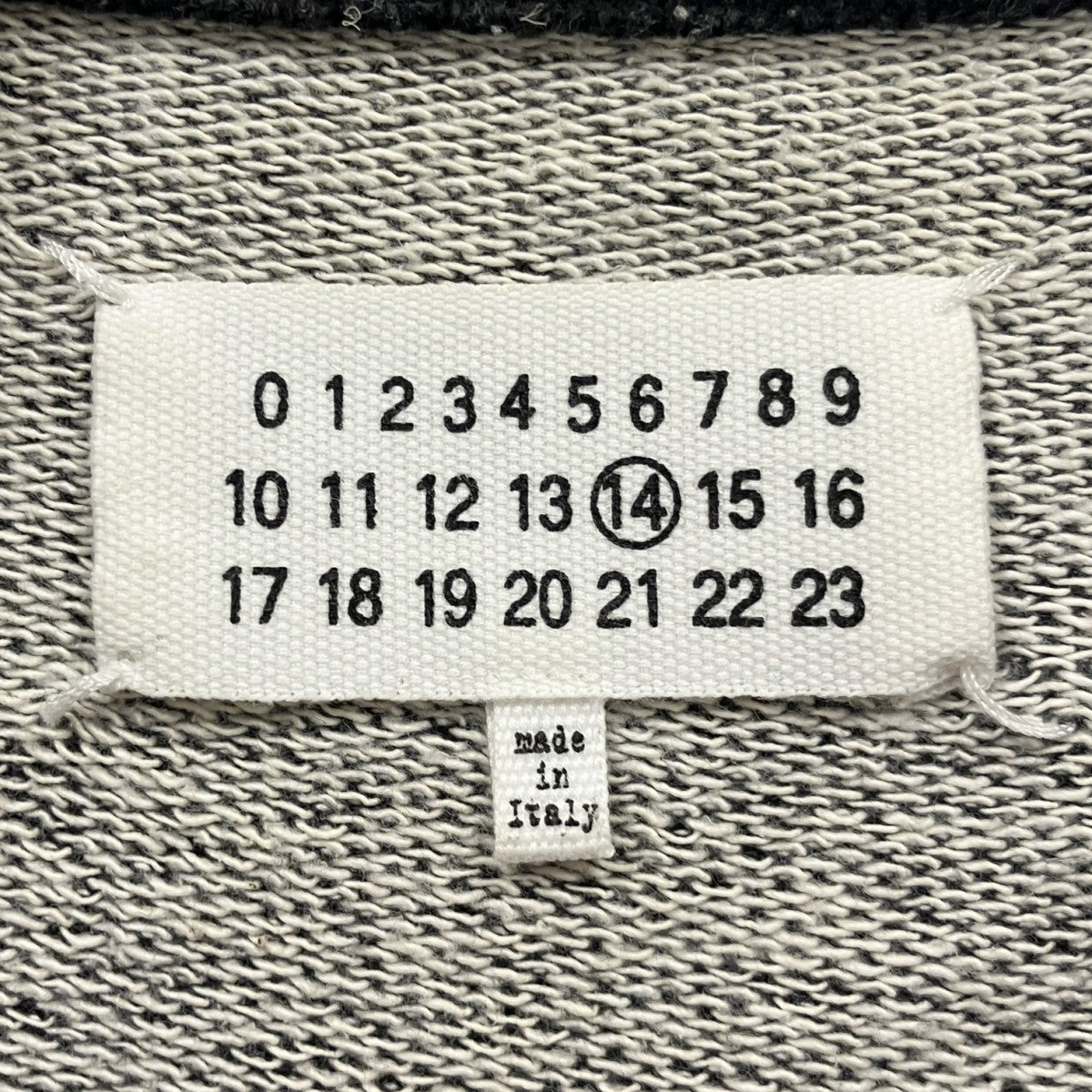 15SSレザーエルボーパッチスウェットS30GU0024