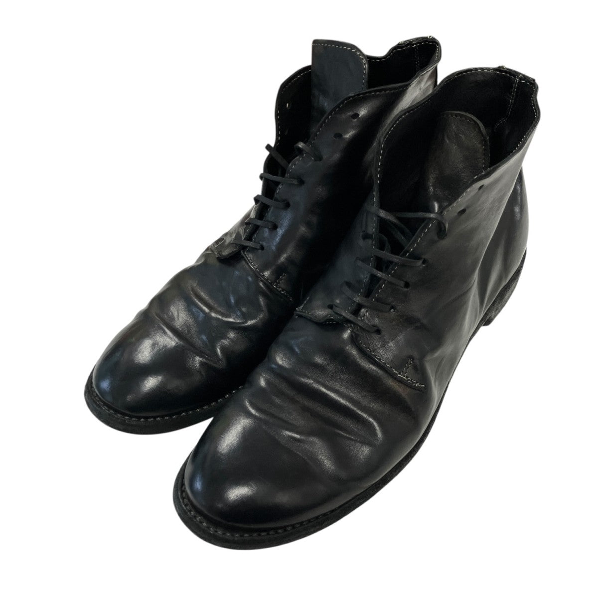 GUIDI ホースレザーレースアップブーツ 古着・中古-1枚目のアイテム画像