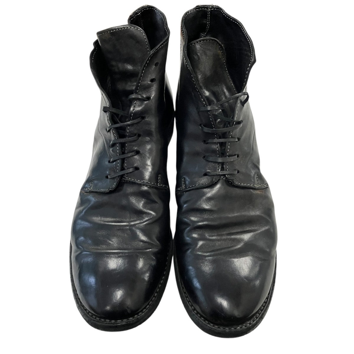 GUIDI ホースレザーレースアップブーツ 古着・中古-2枚目のアイテム画像