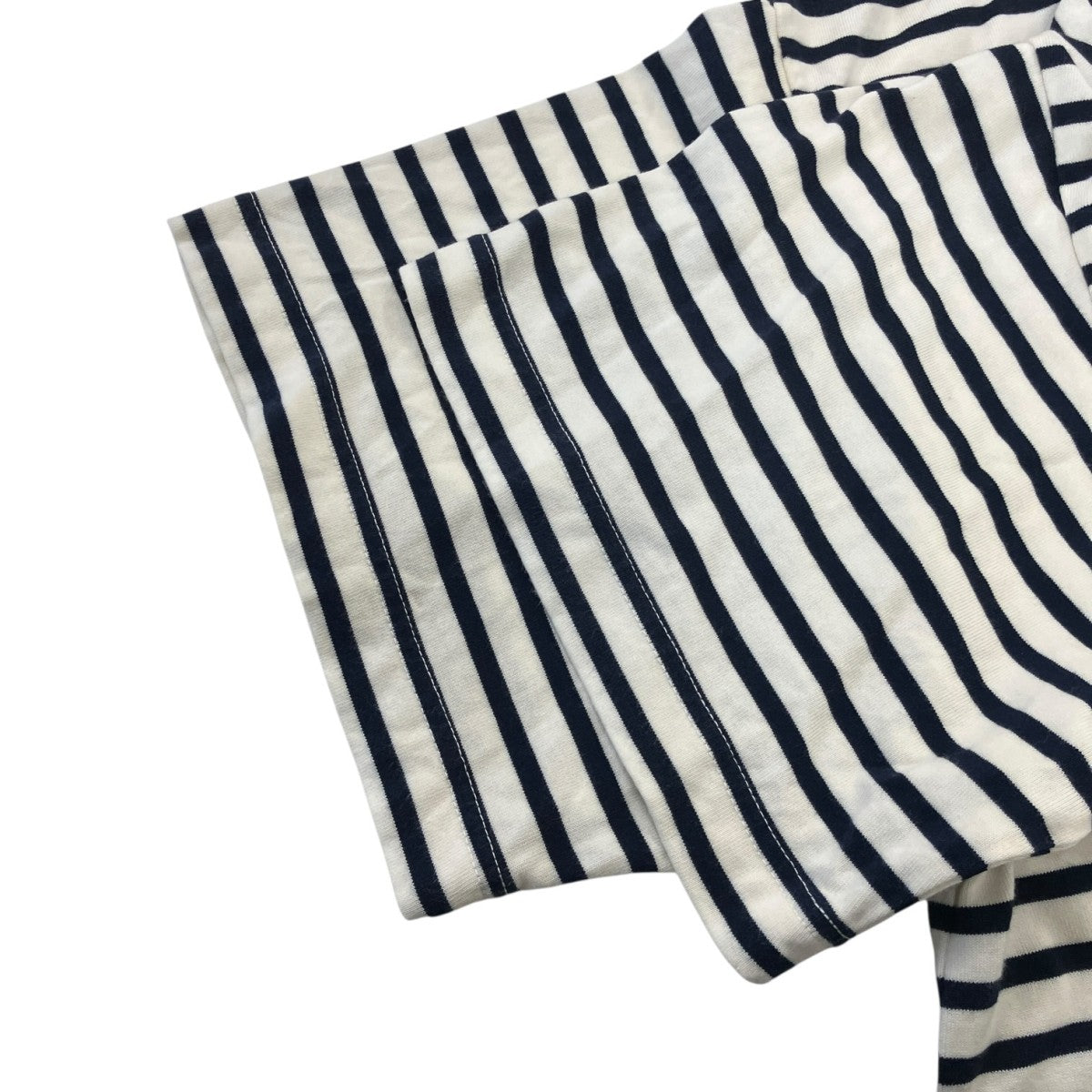 MARKAWARE BOX Tee SS ORGANIC COTTON BORDERボーダーニットTシャツA22B-01CS01B 古着・中古-5枚目のアイテム画像