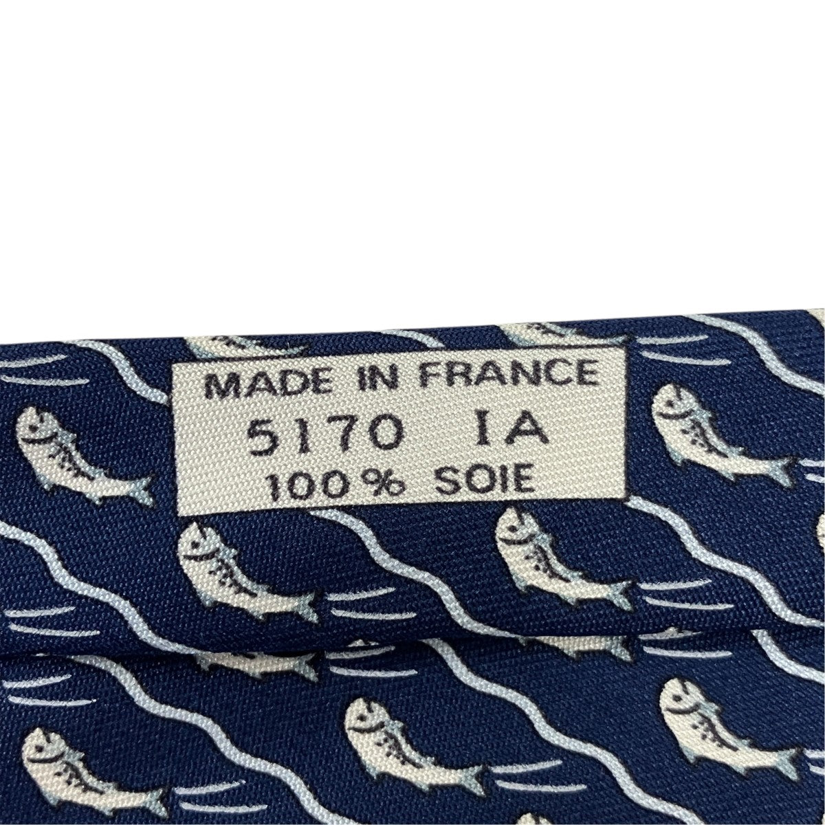フィッシュシルクネクタイ