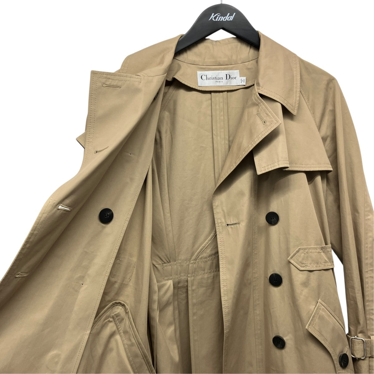 CDロゴロングトレンチコート841M55A3332