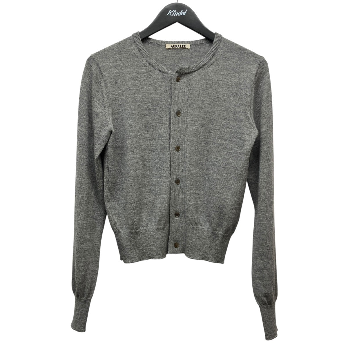 25SSHard Twist Cashmere Knit CardiganカシミヤニットカーディガンA25SC03CT