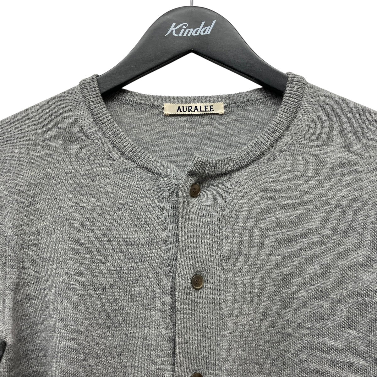 25SSHard Twist Cashmere Knit CardiganカシミヤニットカーディガンA25SC03CT
