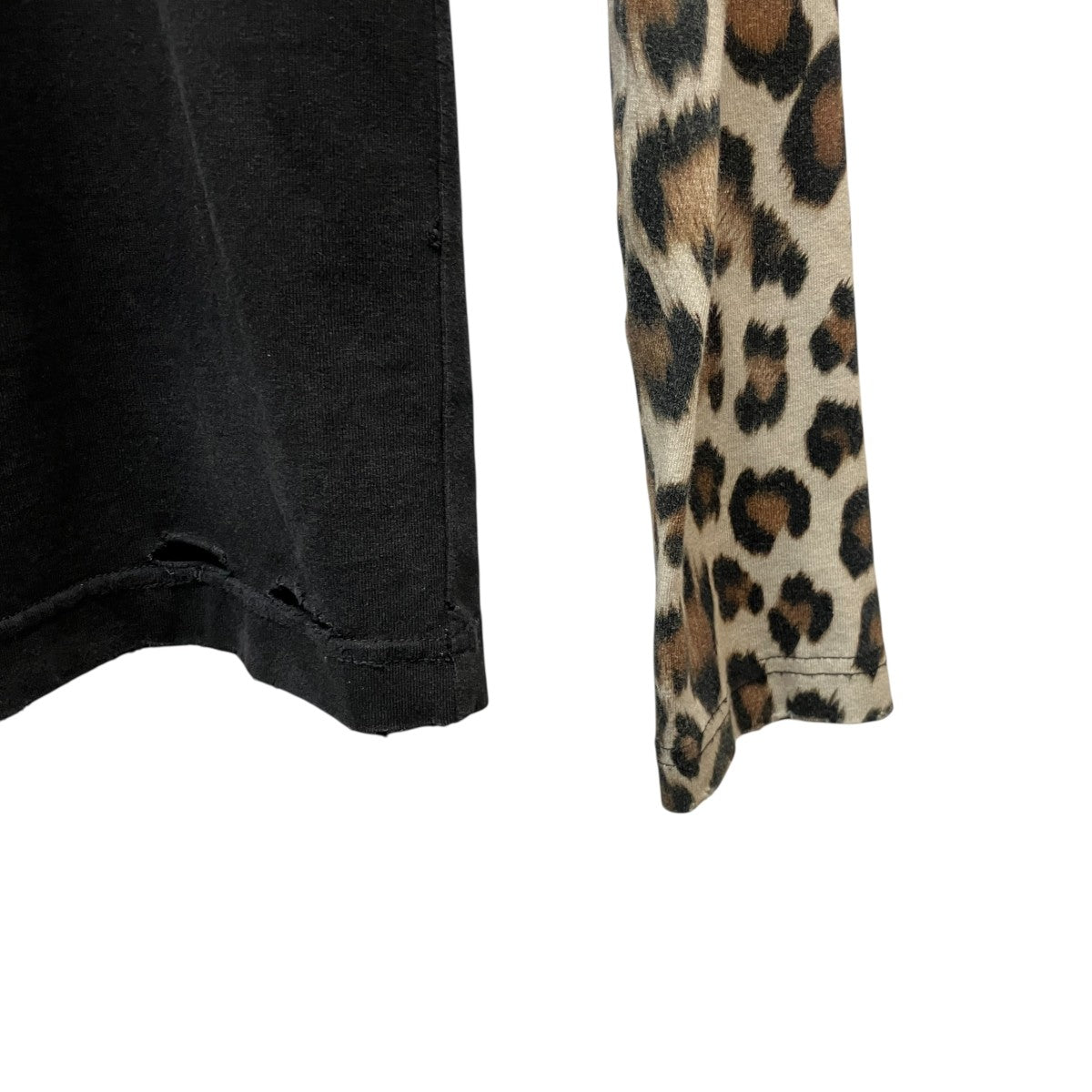 24SSPlanet Earth Double-Sleeve T-ShirtプリントレイヤードTシャツ809262 TRVC8