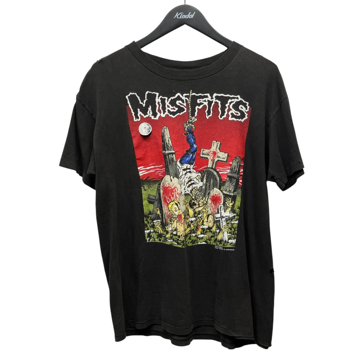 90sBROCKUM MISFITSバンドTシャツ