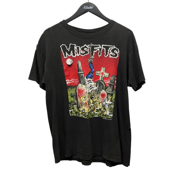 VINTAGE(ヴィンテージ) 90sBROCKUM MISFITSバンドTシャツ ブラック