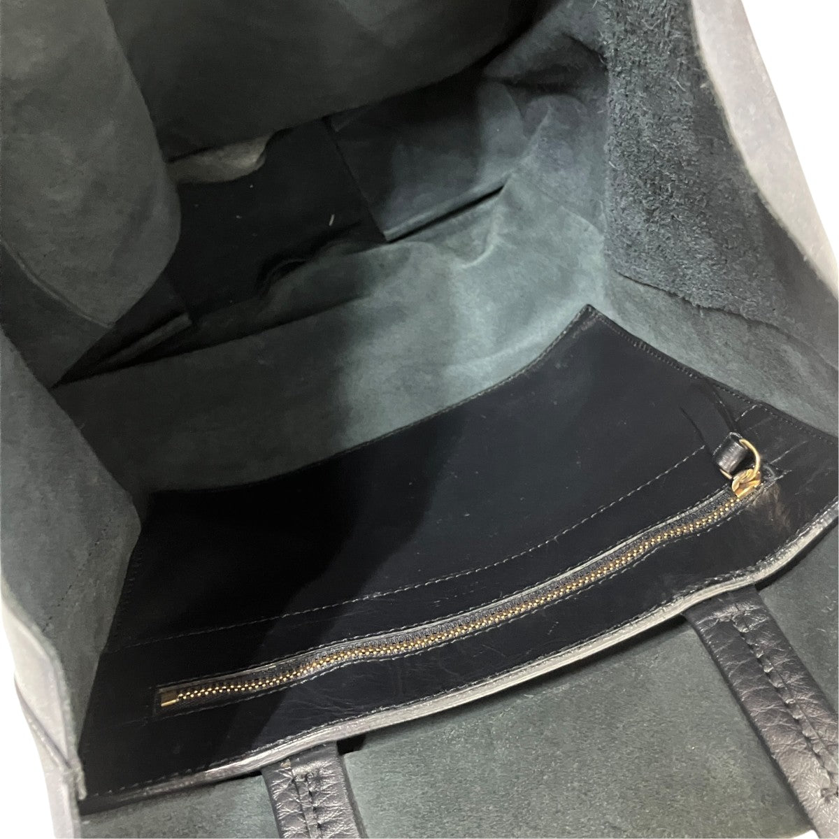 CELINE ホリゾンタルレザーハンドバッグ 古着・中古-5枚目のアイテム画像