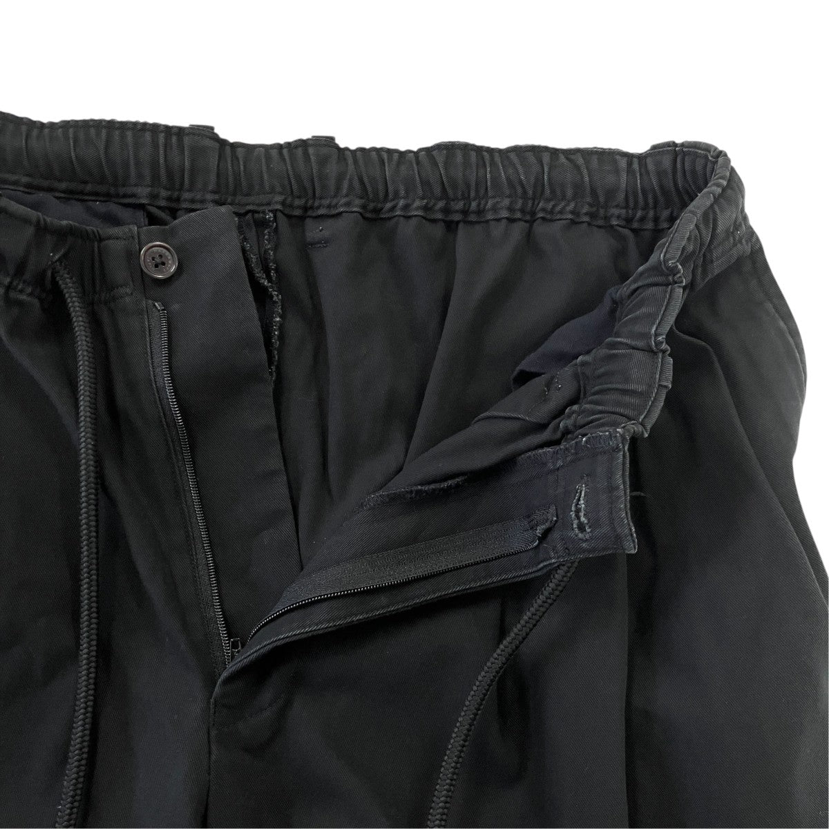 TRIPLE PLEATED EASY TROUSERS ORGANIC COTTON GABARDINEオーガニックパンツA24C03PT02C