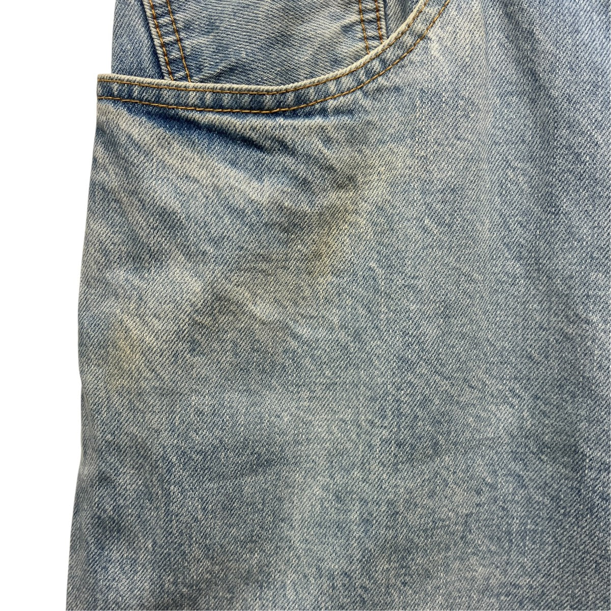 WORKER STRAIGHT 5POCKETSオーガニックコットンデニムパンツA22B-09PT11C