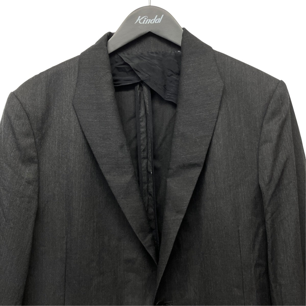 MODIFIED SHAWL COLLAR JACKETウールギャバショールカラージャケットIH-25FW-J007