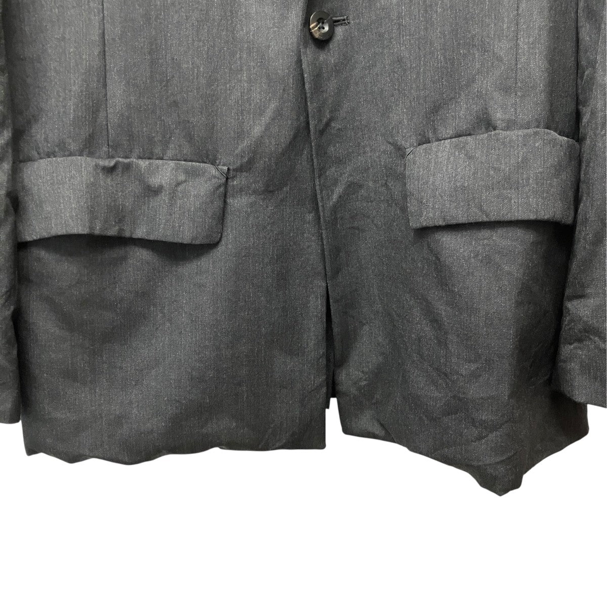 MODIFIED SHAWL COLLAR JACKETウールギャバショールカラージャケットIH-25FW-J007