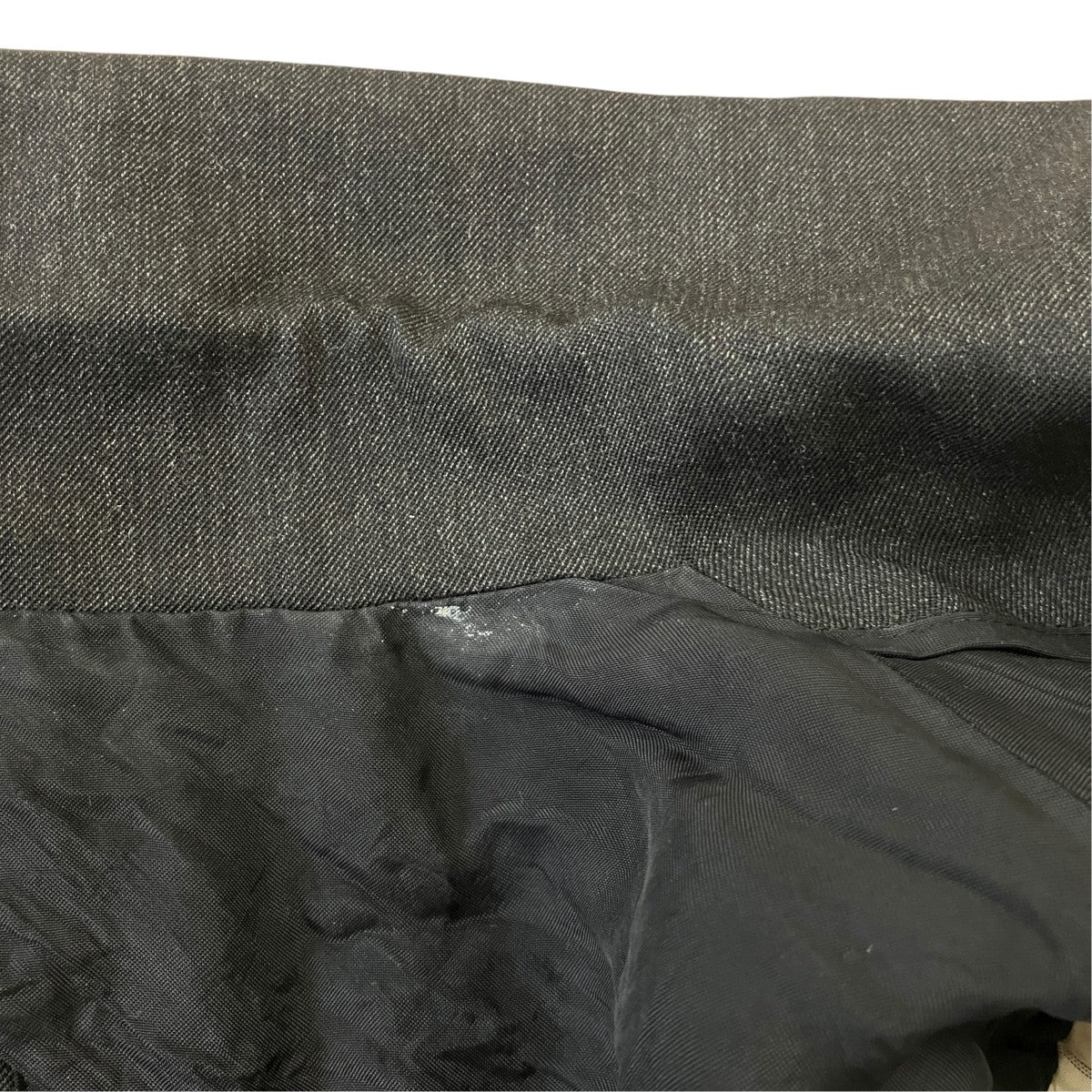 MODIFIED SHAWL COLLAR JACKETウールギャバショールカラージャケットIH-25FW-J007