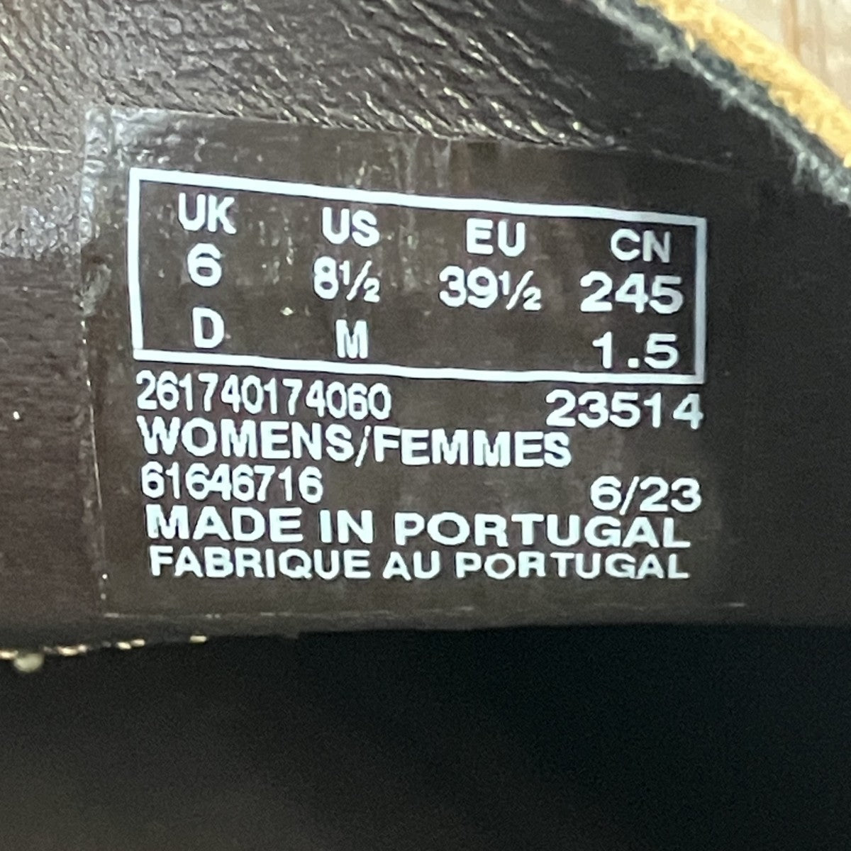 CLARKS ローカットローファー26174017 古着・中古-6枚目のアイテム画像