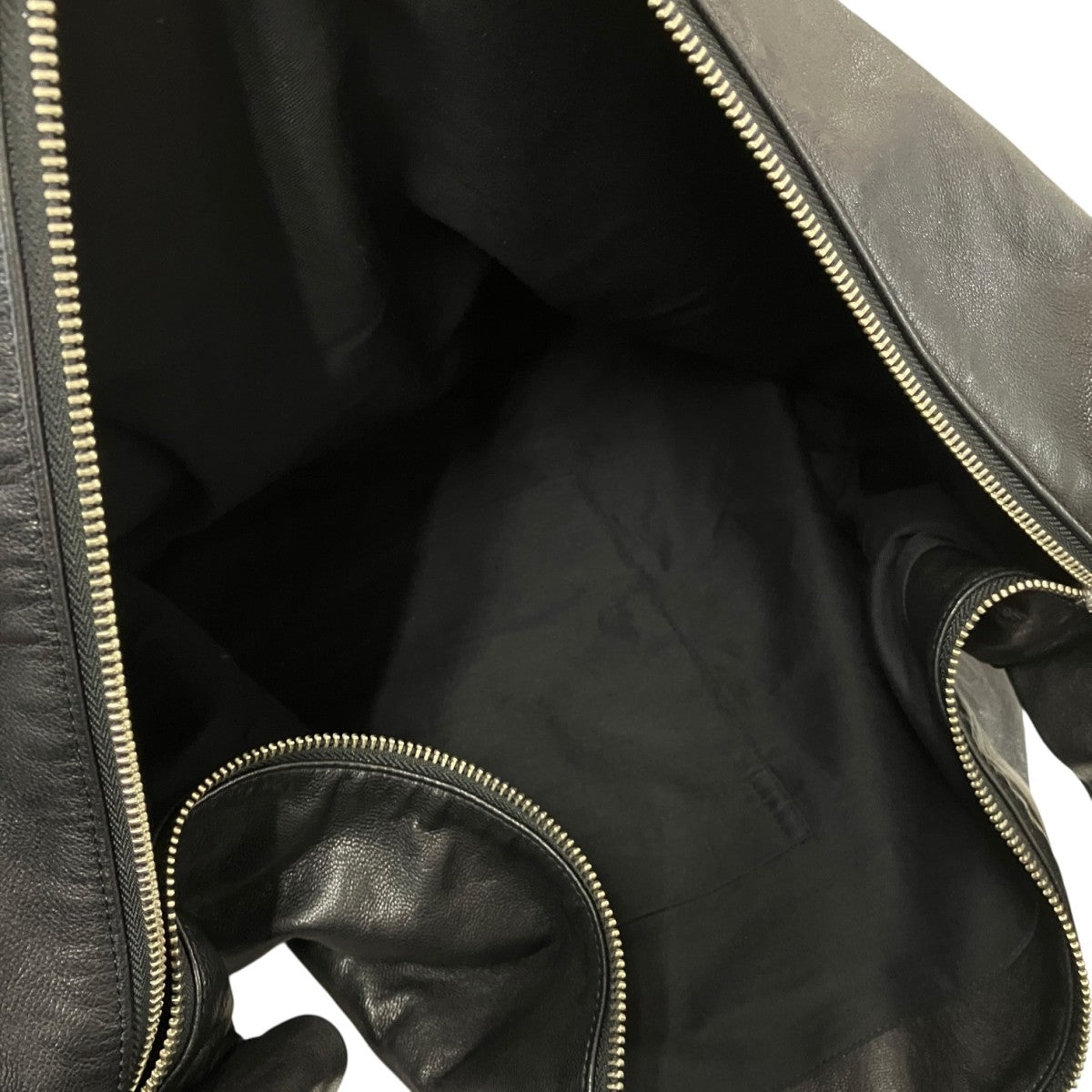 26AWGOAT LEATHER SHIRRING HANDLE SHOULDER BAGレザーショルダーバッグST.1674