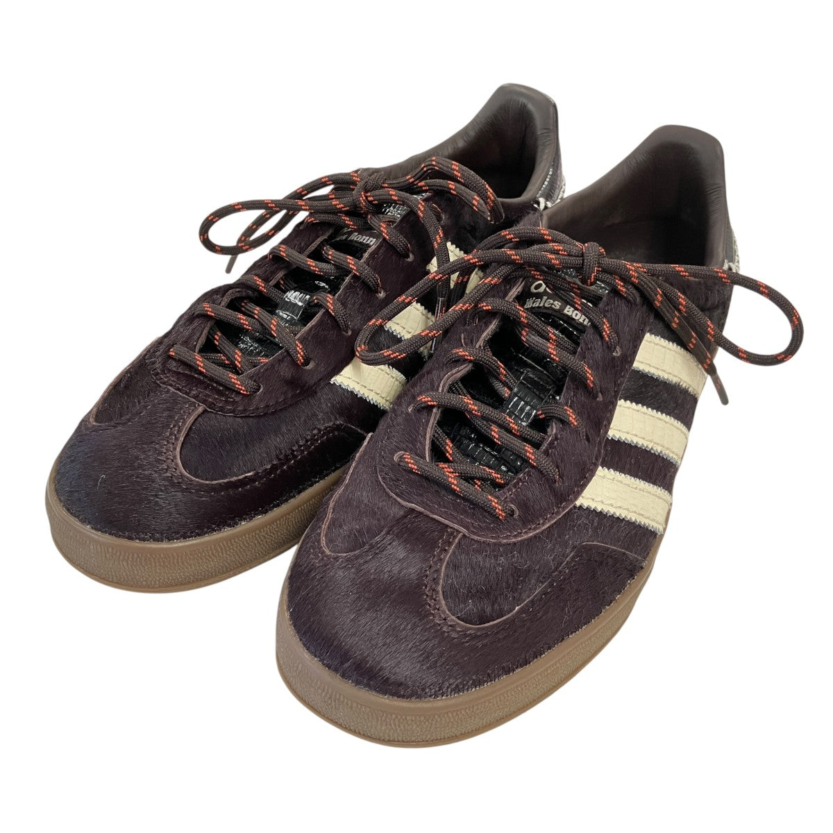 adidas×WALES BONNER GAZELLE PONYローカットスニーカーKK3640 古着・中古-1枚目のアイテム画像